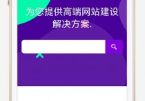 (自适应手机版)PHP高端互联网建站公司网站模板