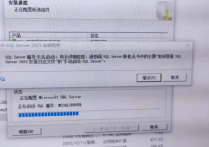 Win10安装SQL 2005服务无法启动解决方法